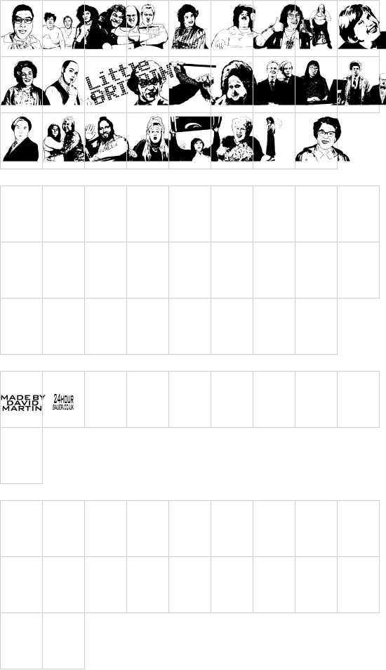 character map