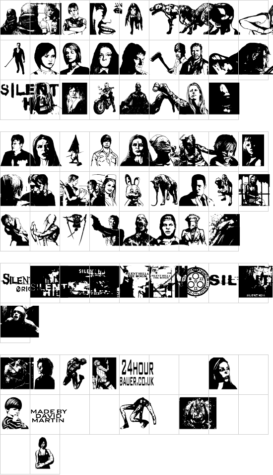 character map