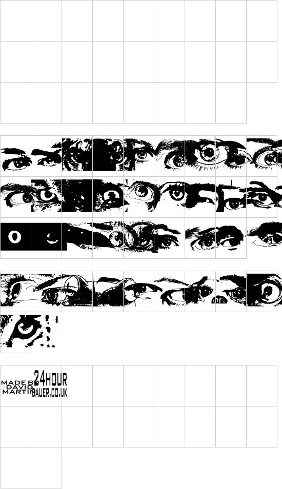 character map