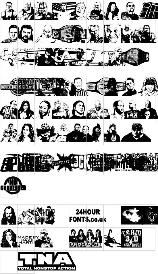 character map