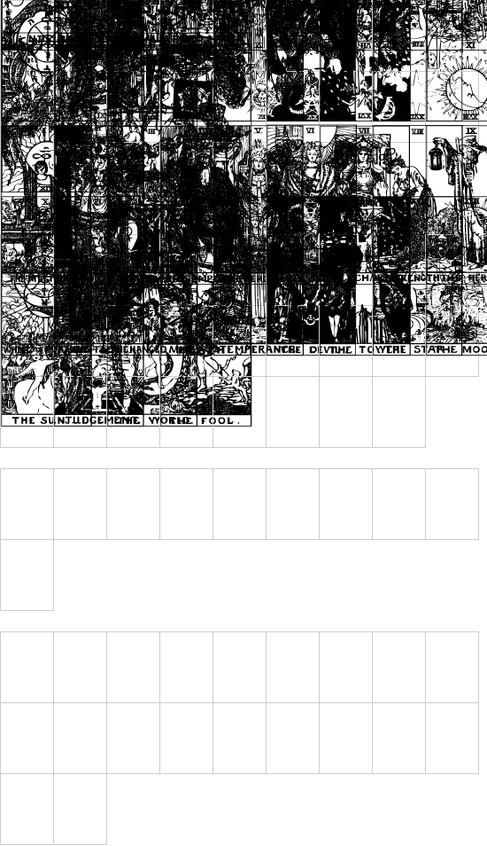 character map