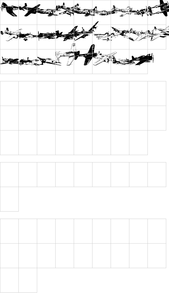 character map