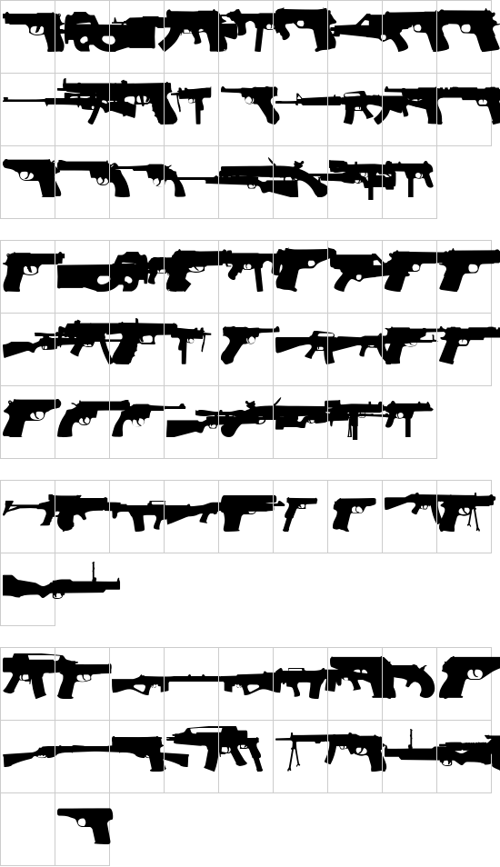 character map