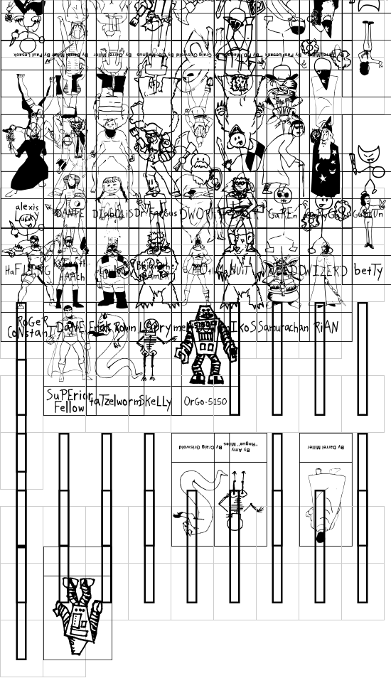 character map