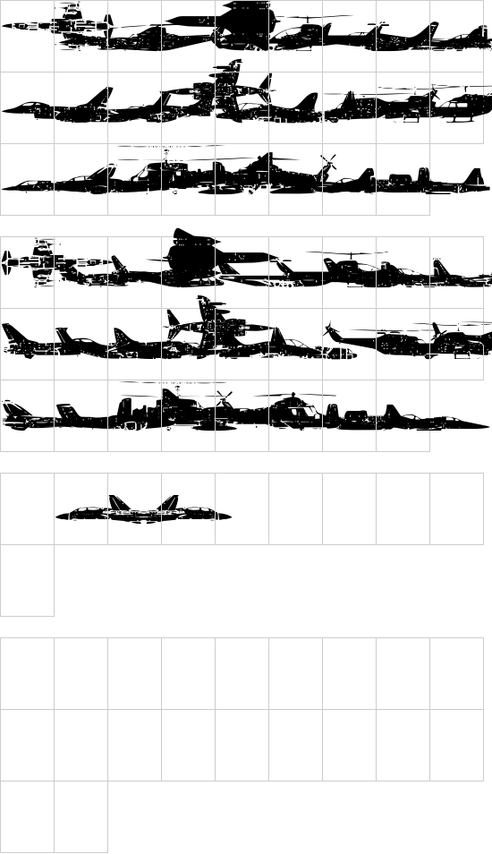 character map