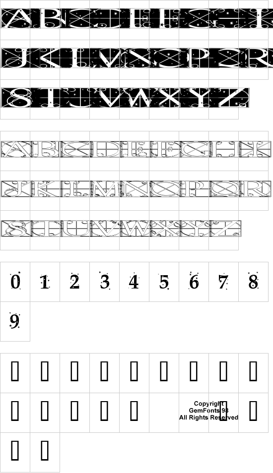 character map