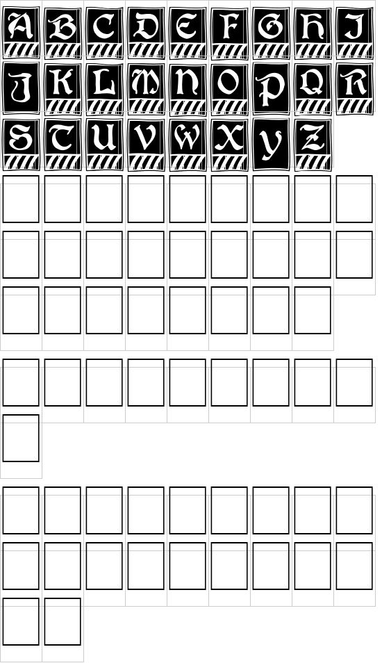 character map