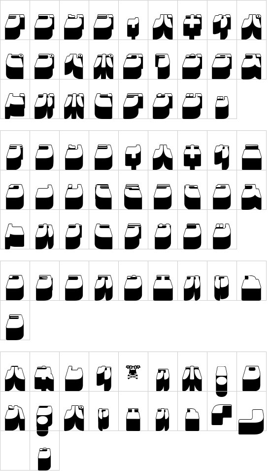 character map