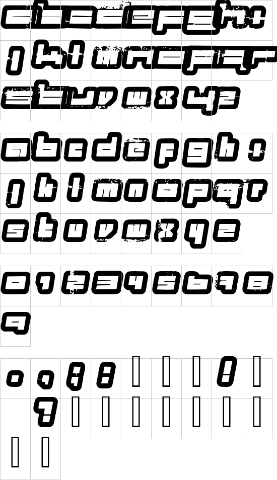 character map