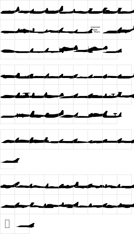 character map