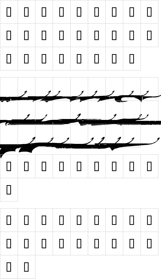 character map