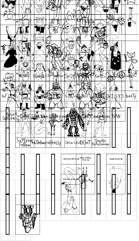 character map