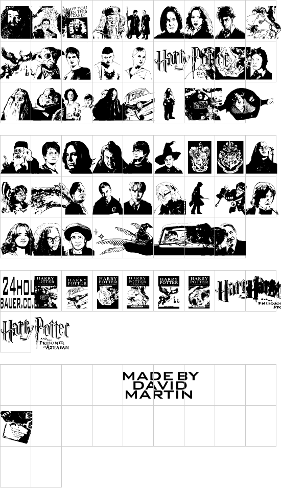 character map