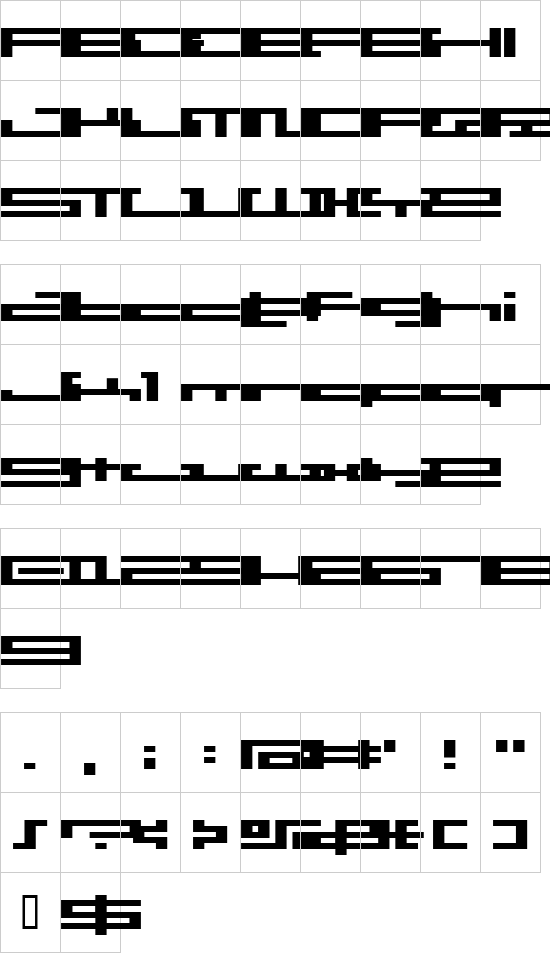 character map